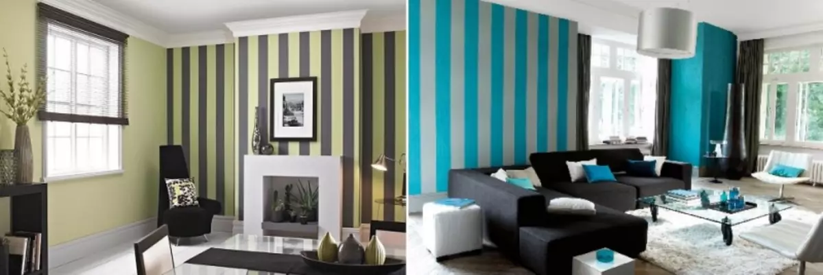 Select letër-muri në dhomën e ndenjes: Foto dhe dizajn të vitit 2019