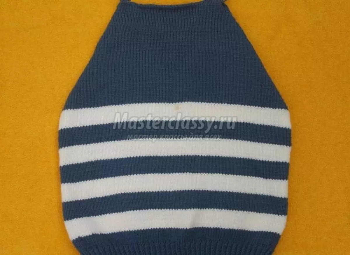 Sweater-Raglan knitting needles for a boy with schemes and video