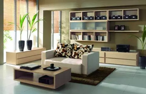 リビングルームの家具。どのようにそしてどのような家具が居間のために選ぶべきか？写真