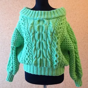 Ruban Sweater : 마스터 클래스 기술이있는 뜨개질 계획