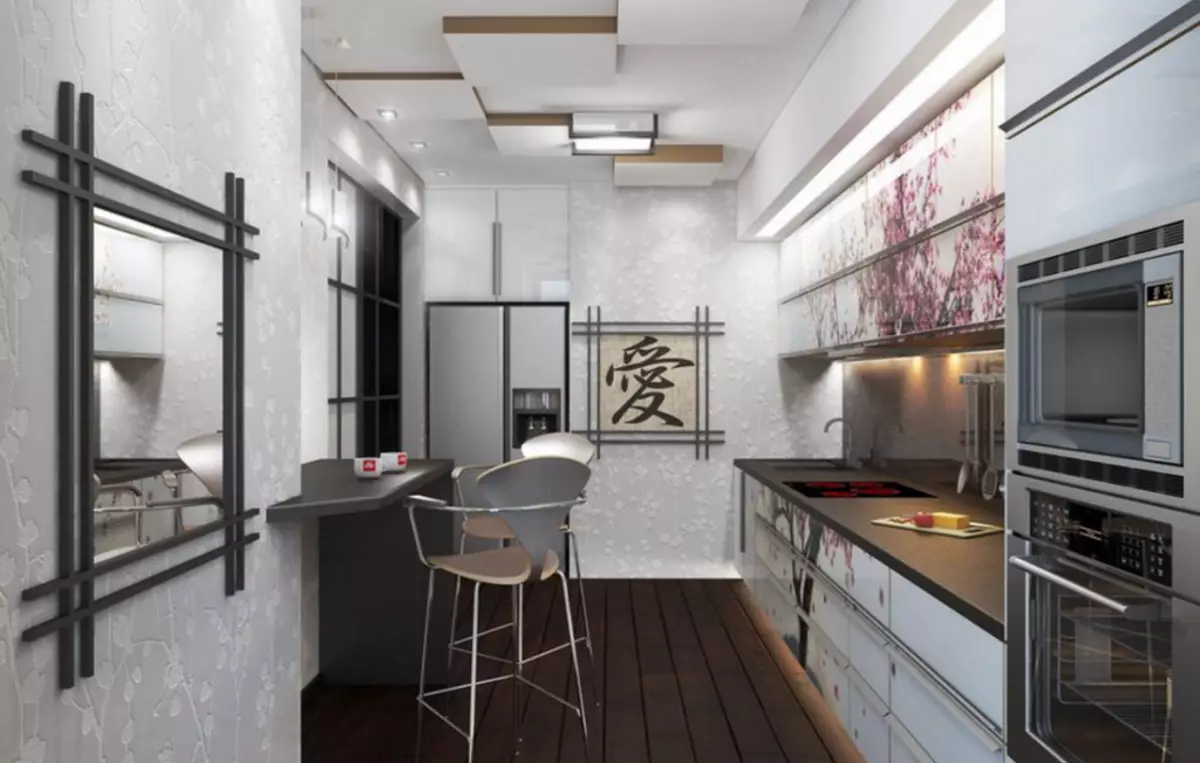 Chinese-style kitchen.