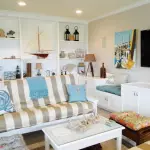 Phong cách biển trong nội thất: Cách sắp xếp các phòng và tạo sự thoải mái