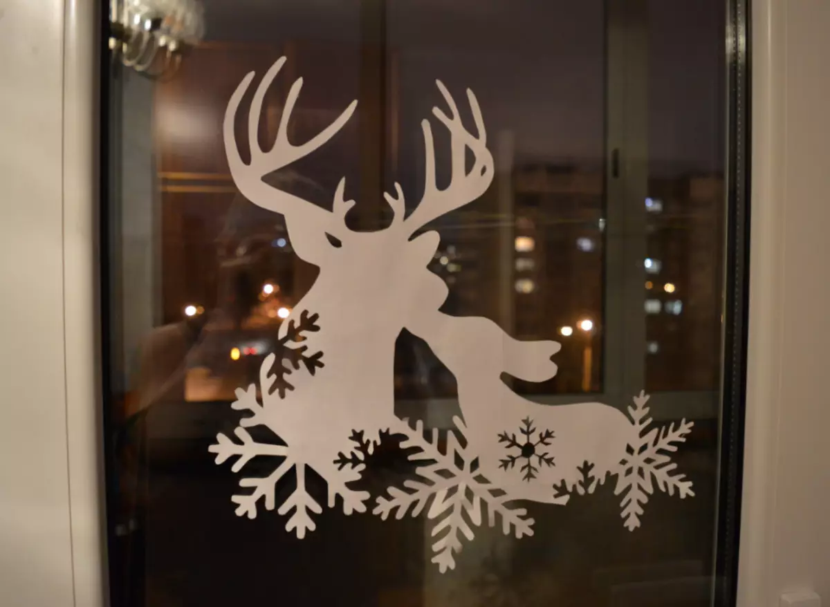 Kalėdų šablonas langui