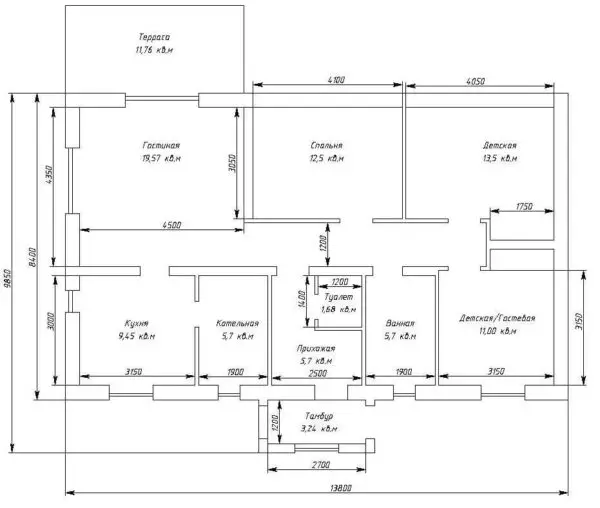 Llançament d'un edifici d'1 pis amb tres dormitoris: trieu un projecte a gust