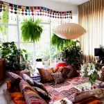 Boho Interno: Apartamentaj Aliĝilo Konsiletoj