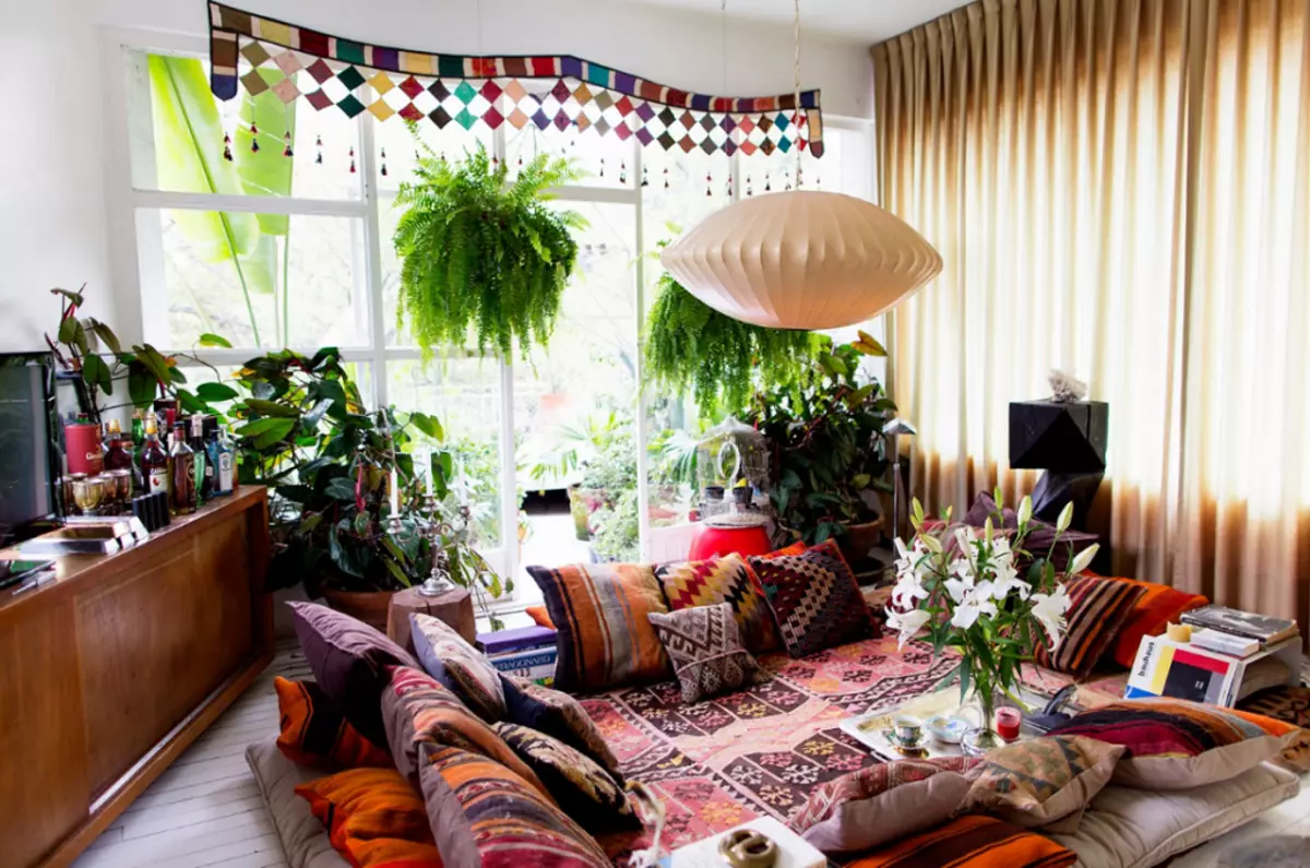 Gaya Boho Hippie di interior