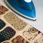 Decoupage technique on fabric using PVA adhesive (master class)