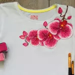 Decoupage technique on fabric using PVA adhesive (master class)