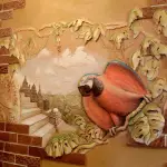Como e como decorar as paredes coas túas propias mans: 7 opcións de decoración