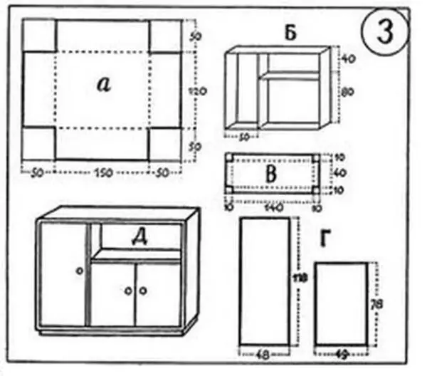 Doll Mobilier cu propriile mâini - Desenați o casă pentru păpuși