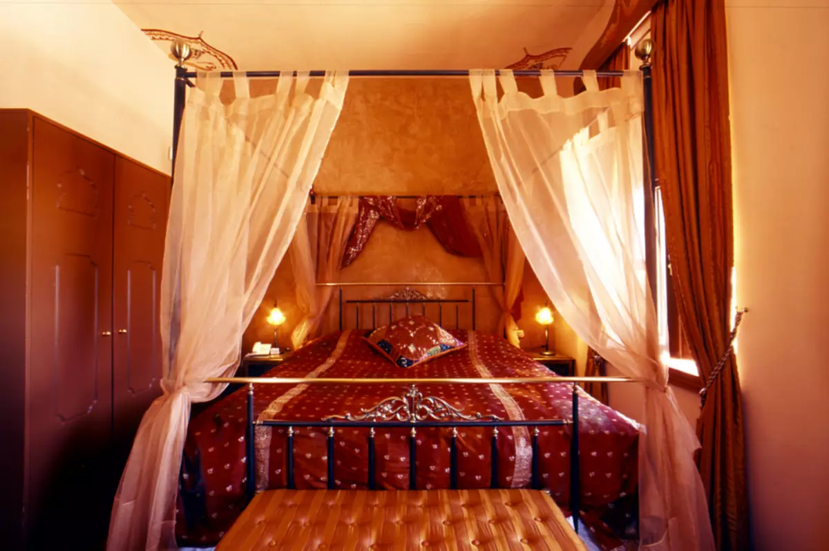 Спальня ў мараканскай стылі