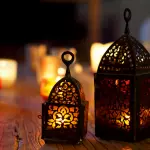 Lampy w stylu marokańskim.