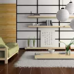 ایجاد یک طراحی اتاق ژاپنی سبک: ویژگی های داخلی