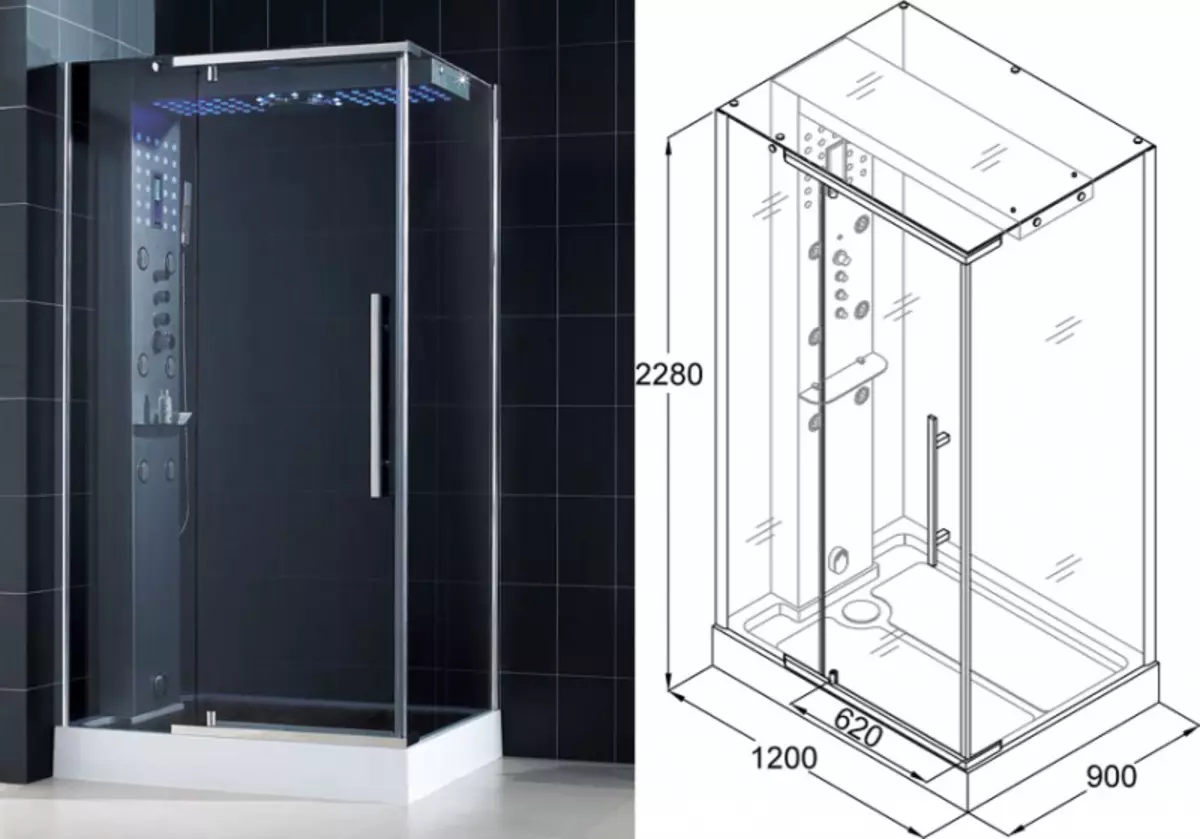 A gőzgenerátor felszerelésének jellemzői a zuhanyzóhoz