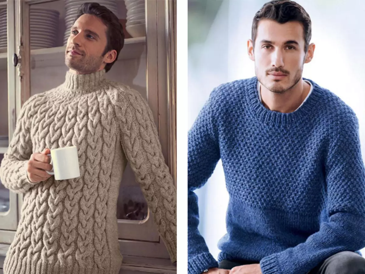 Sweater pletenje igel za začetnike iz ostankov preje s fotografijami in video