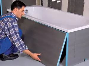 Ang phased installation ng acrylic bath gawin ito sa iyong sarili