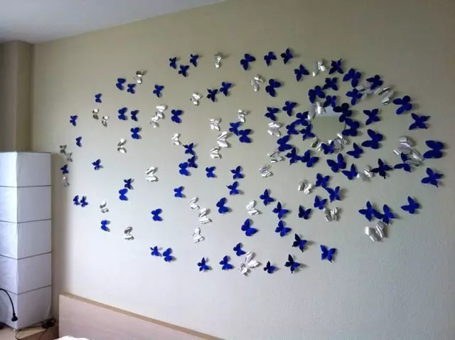 Лептири на зидовима то раде сами: 3 идеја као што их ради