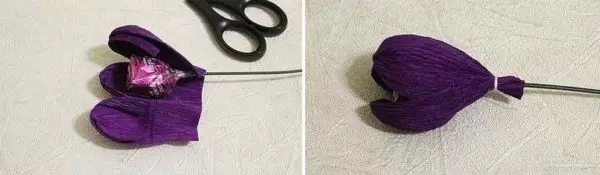 How to make flowers from corrugation (60 photos)