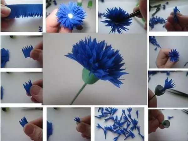Come fare fiori da corrugazione (60 foto)