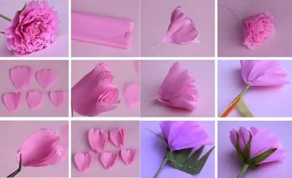 Ako si vyrobiť kvety z zvrátenia (60 fotografií)