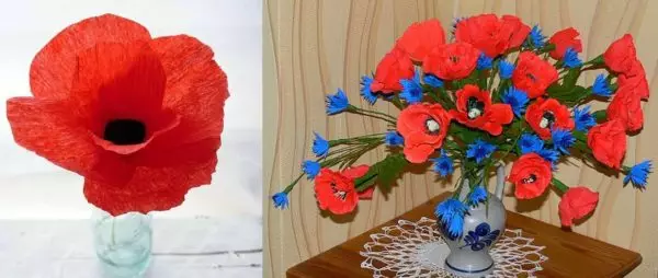 Как да направим цветя от гофрация (60 снимки)