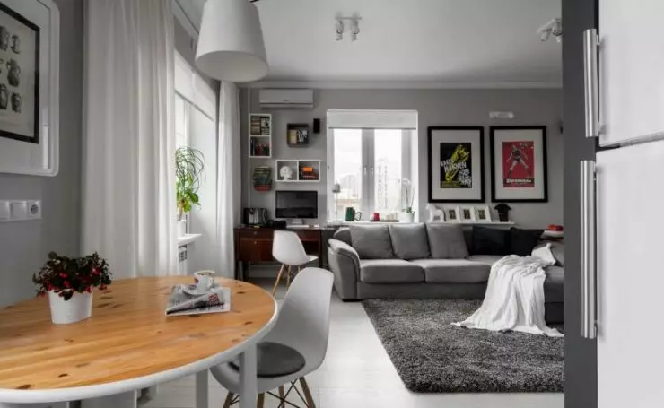 Desain apartemen 3 kamar turu - 100 foto saka ide interior sing apik banget