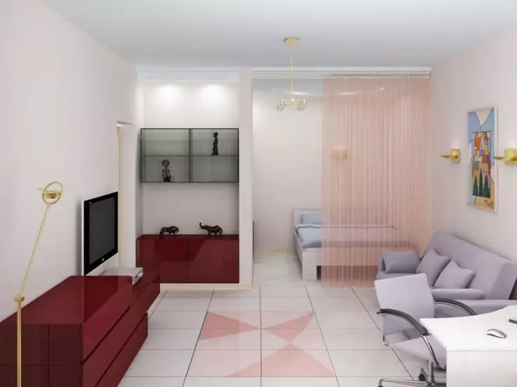 3 베드룸 아파트 디자인 - 세련된 인테리어 아이디어 100 사진