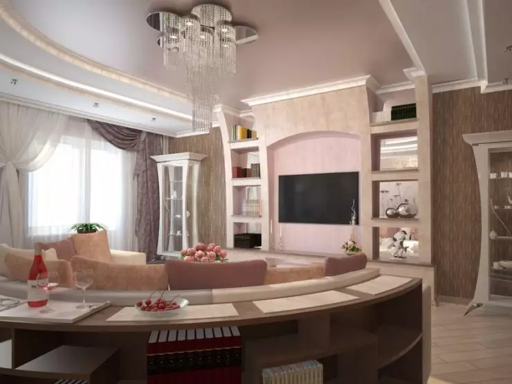 Desain apartemen 3 kamar turu - 100 foto saka ide interior sing apik banget