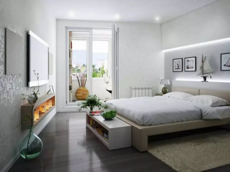 Desain apartemen 3 kamar turu - 100 foto saka ide interior sing apik banget