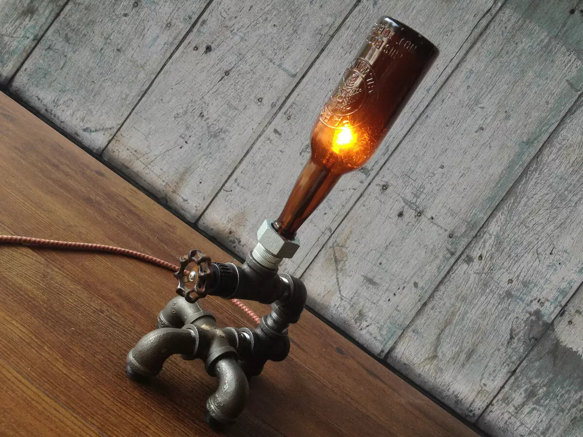 [Create at home] How to make a stylish lamp with your own hands?