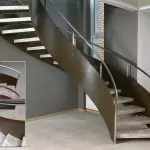 Lépcsőház az eszközökön: a szerkezet kialakításának jellemzői (az oktató rögzítése és felszerelése)