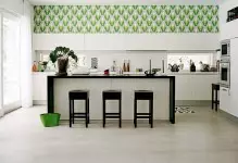 Tinkamas tapetų pasirinkimas ant virtuvės po dizainu: 35 nuotraukos