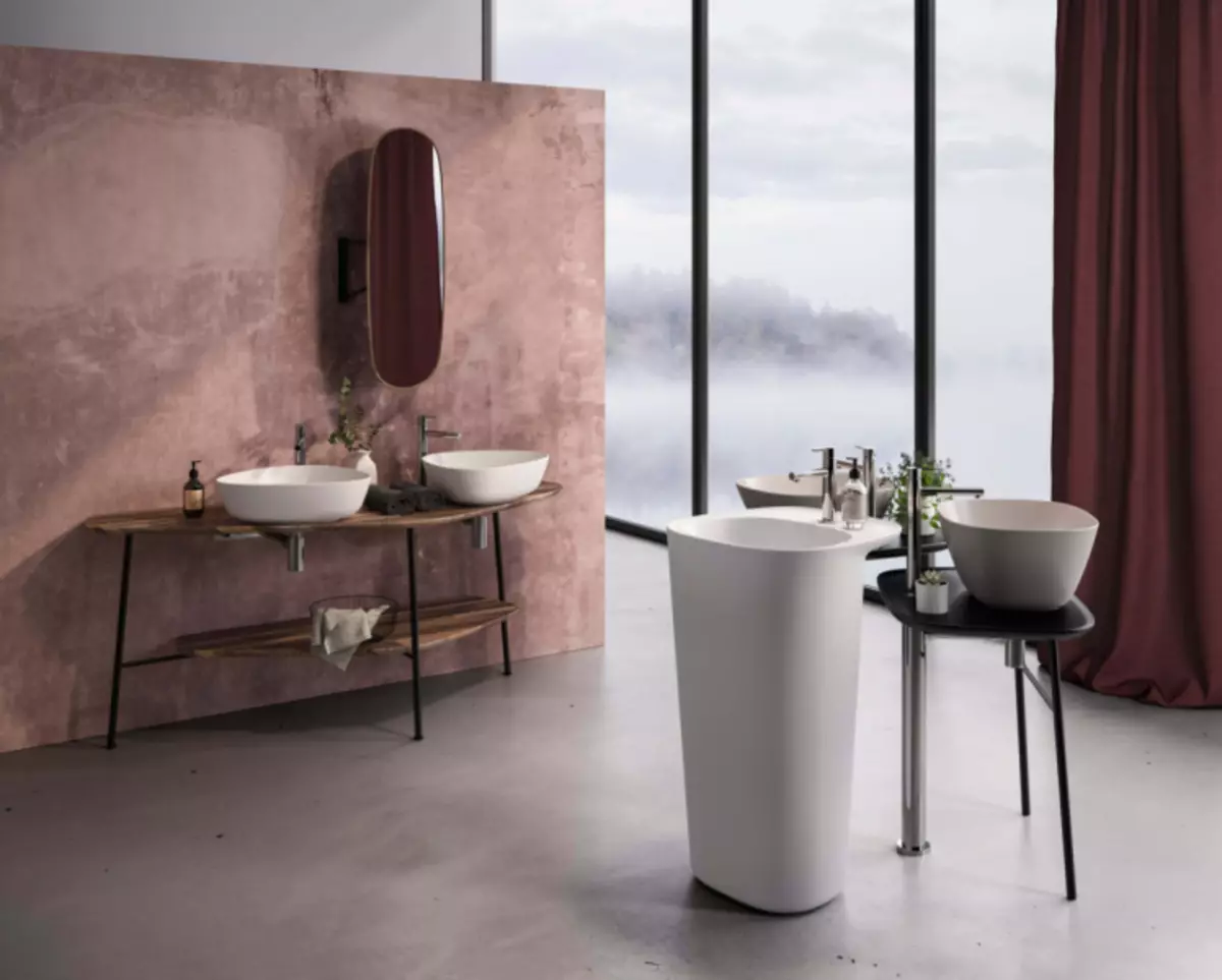 Jauns santehnika - 2019: jaucējkrāni, izlietnes un pārsteidzošu dizaina tualetes