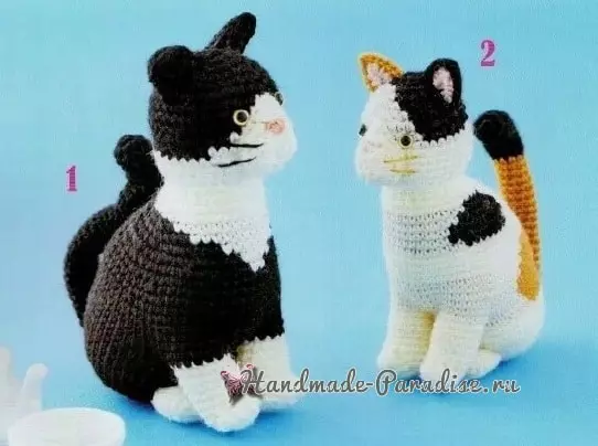 Mphezi za Kitten Crochet Crochet