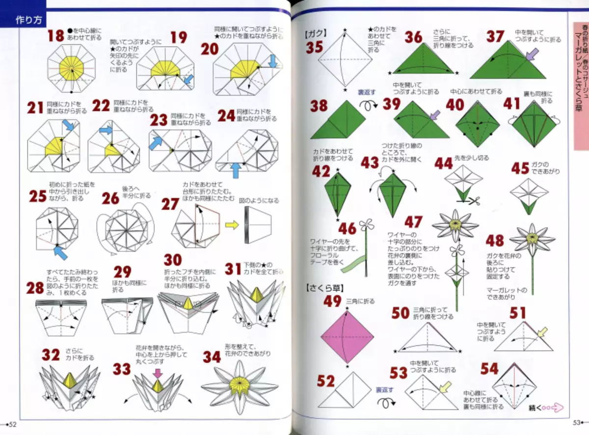 ดอกคาโมไมล์จากกระดาษด้วยมือของคุณเองสำหรับเด็กที่มีแผนการและวิดีโอ