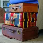 Опције за уклањање деце за стари кофер: неколико занимљивих идеја