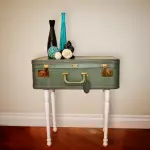 Decoupage vaihtoehtoja vanha matkalaukku: muutamia mielenkiintoisia ideoita