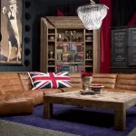 Features of London style in the interior of the apartment