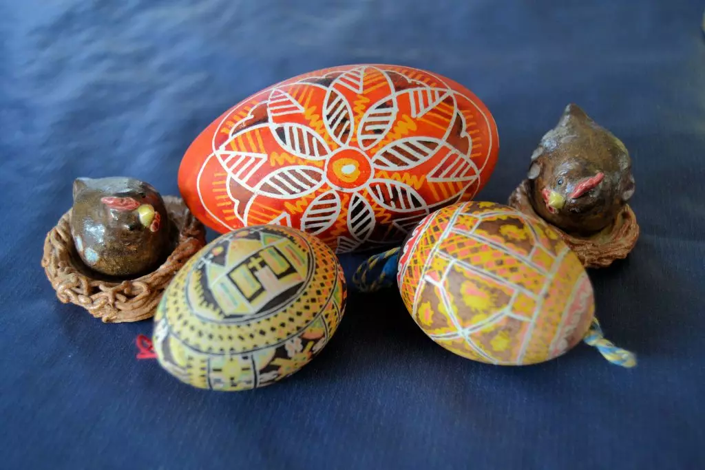 Easter egg decopage sarudzo