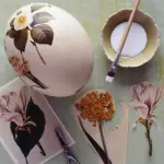 Teknika e Decoupage Vezë Pashkëve: Puna me ketri vezë