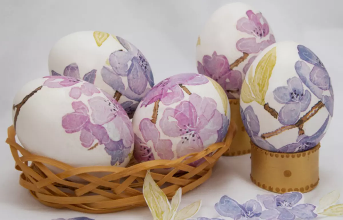 Decoupage Easter Eggs Napkins