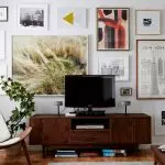Как да украсите стената за телевизора?