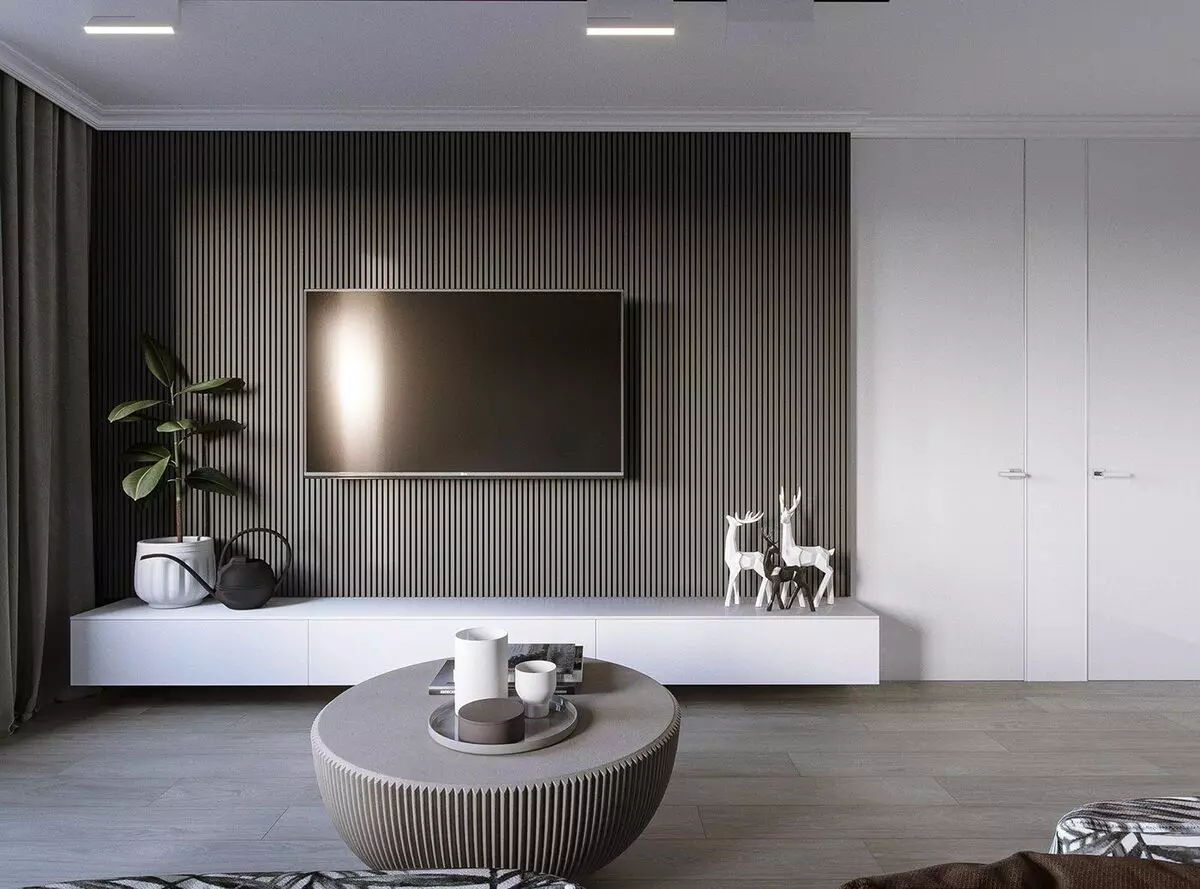 Cum de a decora peretele pentru televizor?
