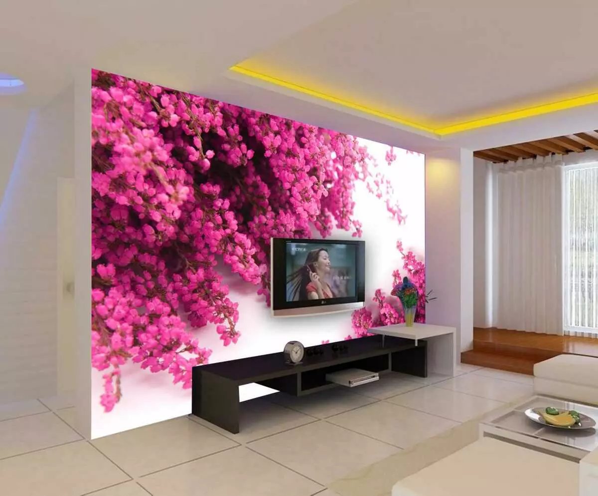 Cum de a decora peretele pentru televizor?