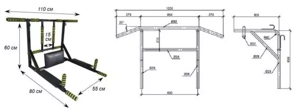 Barece Bar Ṣe o funrararẹ: Awọn yiya, awọn ero, awọn fọto