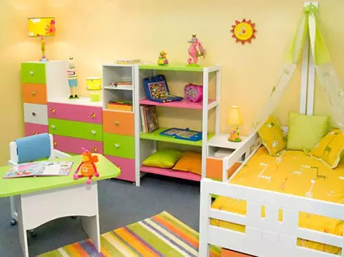 Børns værelser er 10 kvadratmeter. M.