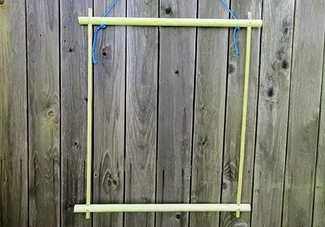 Pletena viseča mreža z lastnimi rokami v Macrame Technique