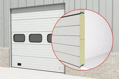 Kako odabrati izolirane zavjese na garažnim vratima