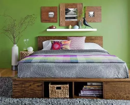 Làm thế nào để làm một chiếc giường từ gỗ dán? Vẽ giường