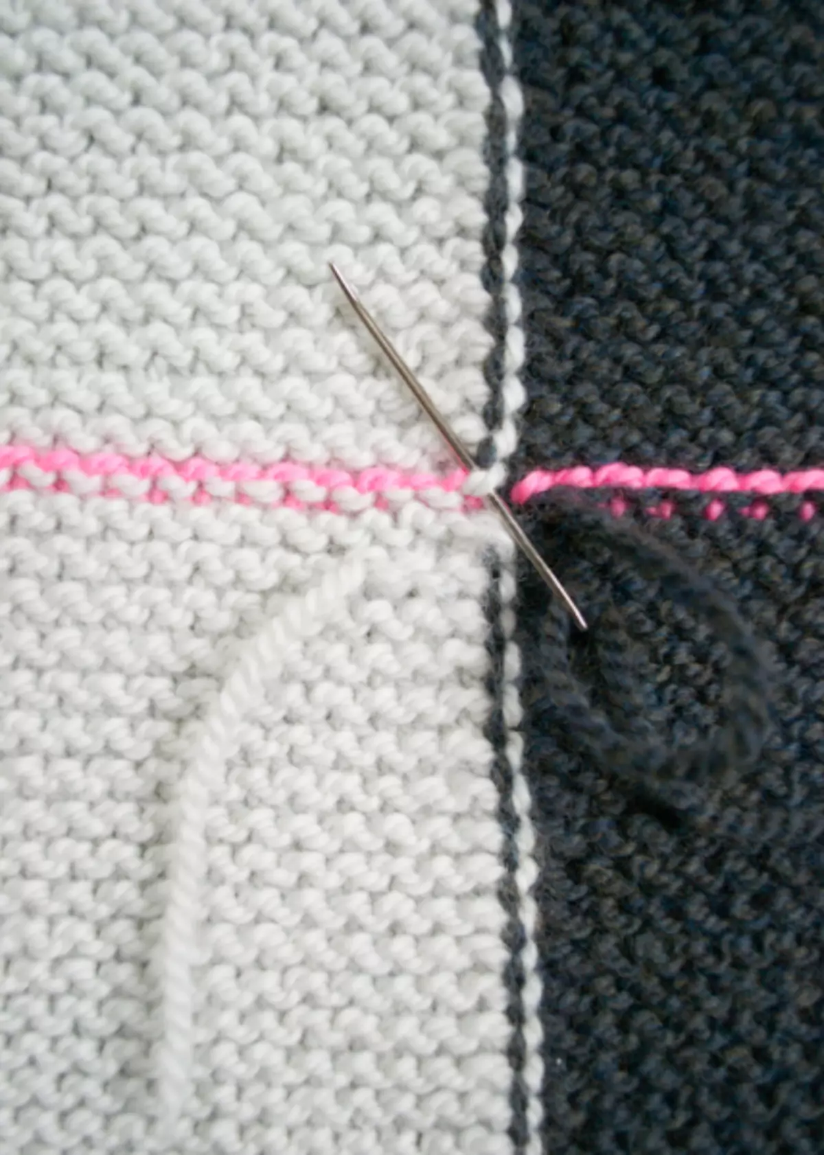 Transformator Vest Knitting igle: sheme z opisom in fotografijo